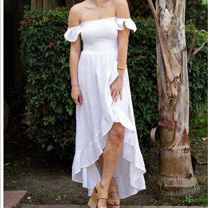 Lucy love white dress